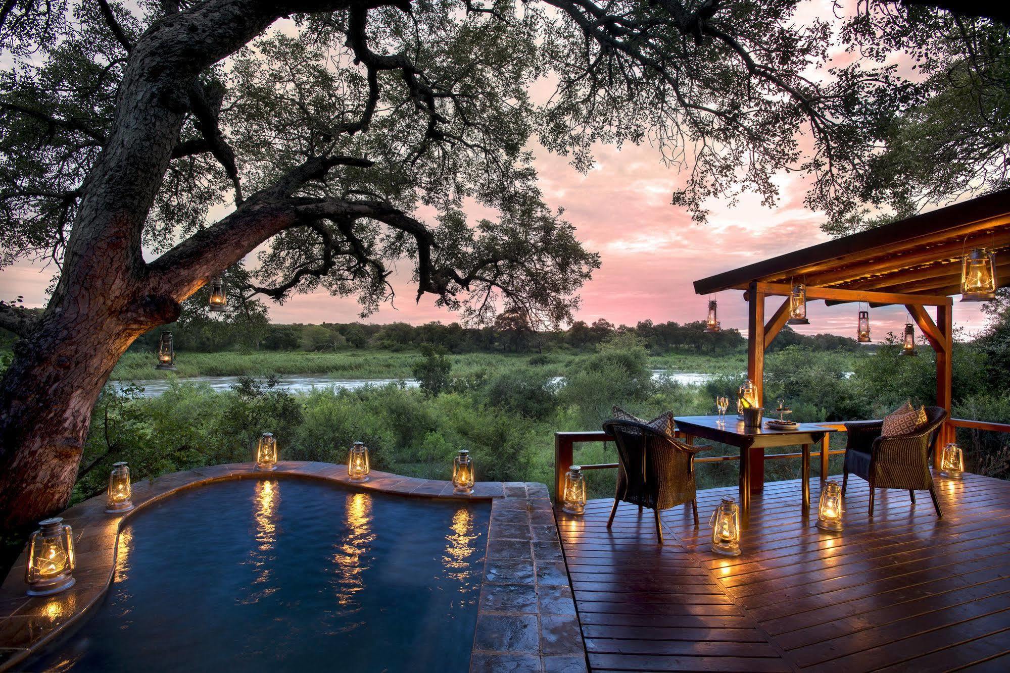 Lion Sands - Tinga Lodge Skukuza Bagian luar foto