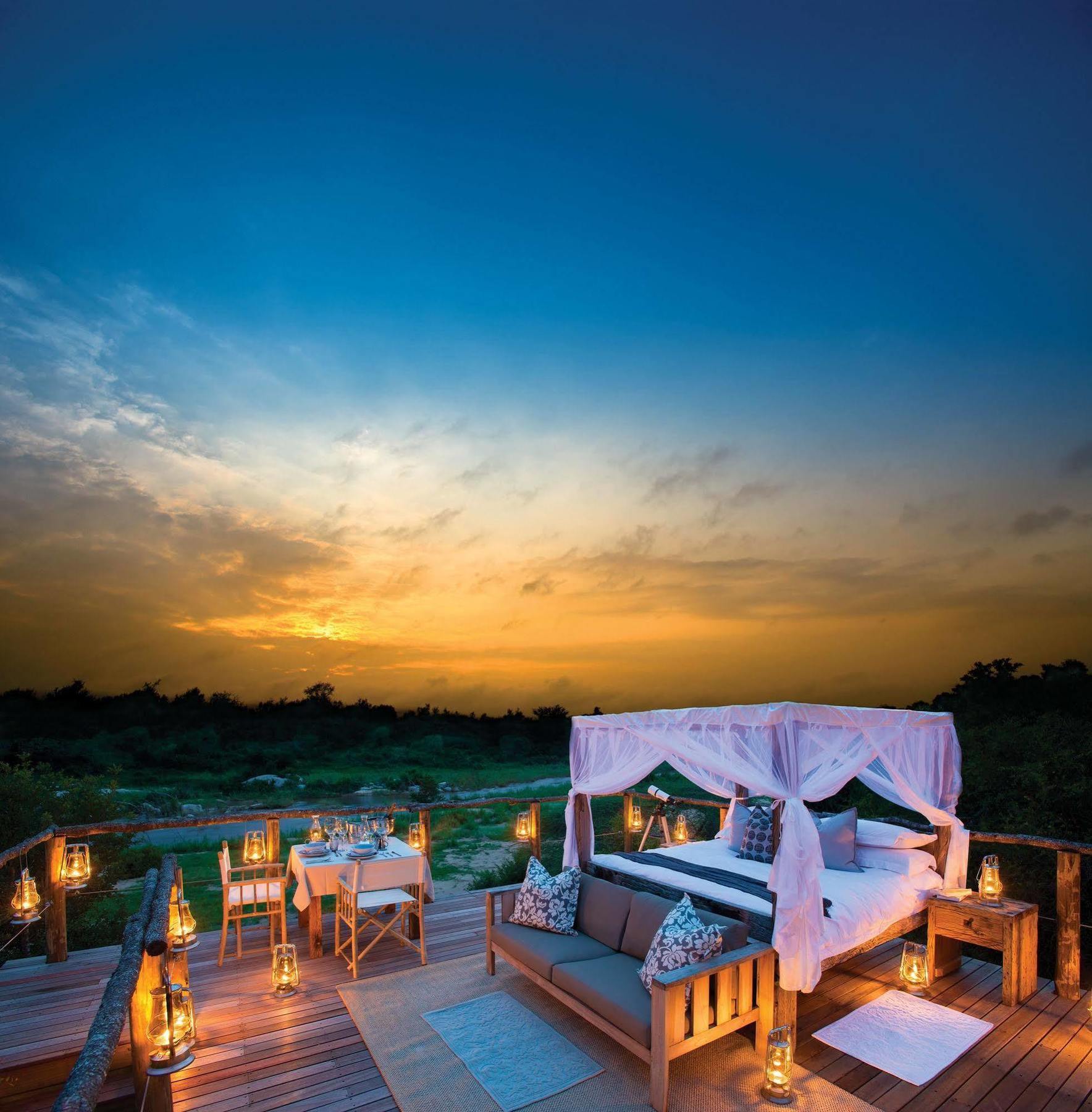 Lion Sands - Tinga Lodge Skukuza Bagian luar foto