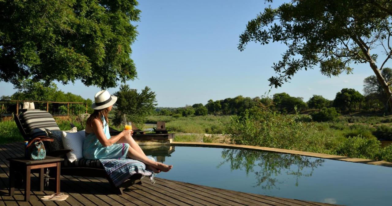 Lion Sands - Tinga Lodge Skukuza Bagian luar foto